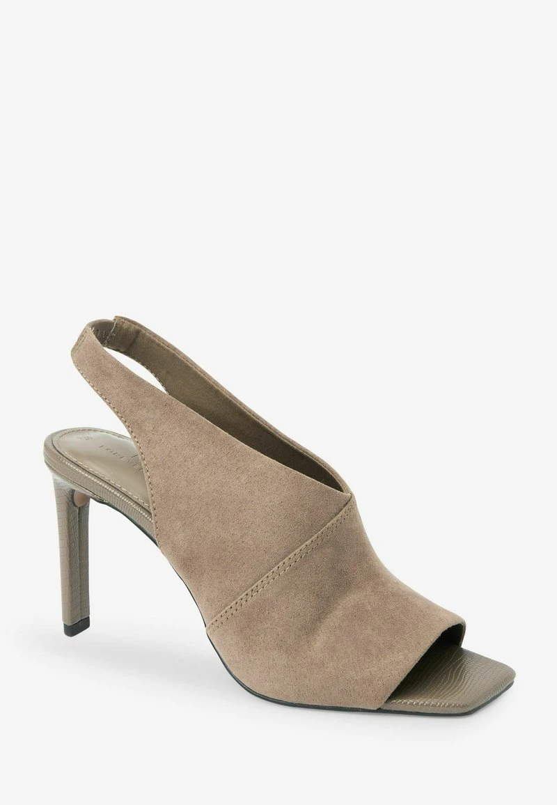Next FOREVER COMFORT HIGH HEEL SLINGBACK STANDARD - High Heel Peeptoe - Mink Brown 2 Next FOREVER COMFORT HIGH HEEL SLINGBACK STANDARD - High Heel Peeptoe - Mink Brown – Bild 2