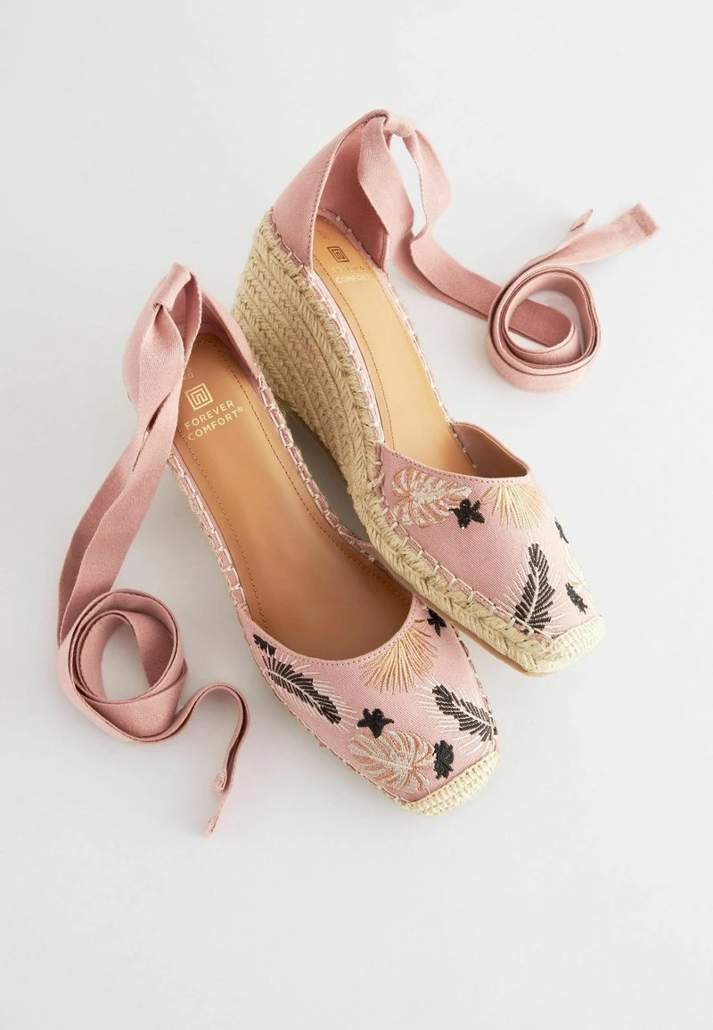 Next FOREVER COMFORT WRAP SQUARE TOE STANDARD - Keilsandalette - Light Pink 6 Next FOREVER COMFORT WRAP SQUARE TOE STANDARD - Keilsandalette - Light Pink – Bild 6