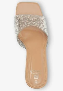 Next FOREVER COMFORT VINYL JEWEL - Pantolette Hoch - Nude/pink -Next 5bf881f960cf4571854ed200c0b21028