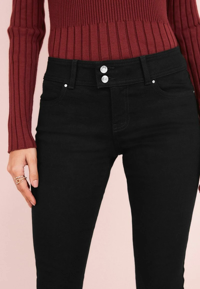 Next LOW RISE STANDARD - Jeans Slim Fit - Black 3 Next LOW RISE STANDARD - Jeans Slim Fit - Black – Bild 3