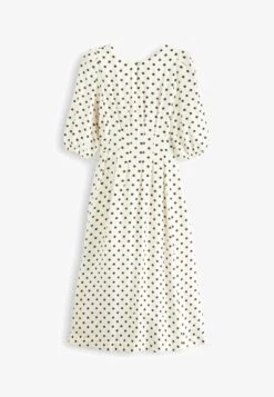 Next PINTUCK STANDARD - Freizeitkleid - Ecru Spot -Next 5f93dbdf073d493895263976d498a0c5
