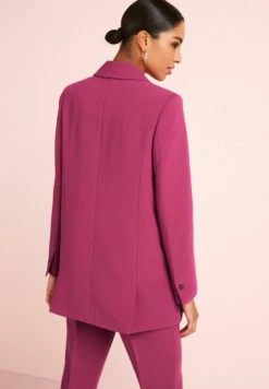 Next SINGLE BREASTED LONGLINE STANDARD - Kurzmantel - Pink