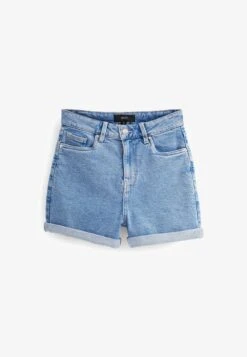 Next MOM COMFORT STRETCH STANDARD - Jeans Shorts - Bright Blue -Next 605280234adc44158b84f6c406217159
