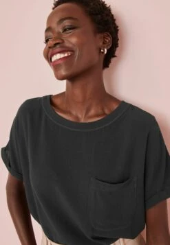 Next BOXY STANDARD - Bluse - Black -Next 60f0c5193fa14211a559beafc4337e9d