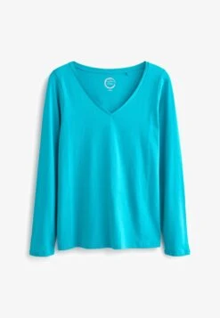 Next V-NECK STANDARD - Langarmshirt - Blue -Next 6115cf3e9d3f443ea77d2ac63719a9db