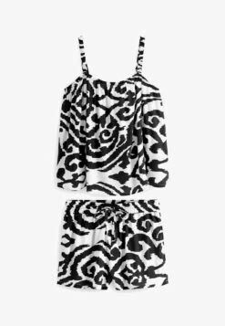 Next CAMI SET STANDARD - Nachtwäsche Set - Monochrome Abstract -Next 612aa432fbc24c2089388bf76fc33df3
