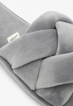 Next PLAIT SLIDER STANDARD - Hausschuh - Grey 9 Next PLAIT SLIDER STANDARD - Hausschuh - Grey -Next 6148137df3e74fc0a3f4add342c3c298