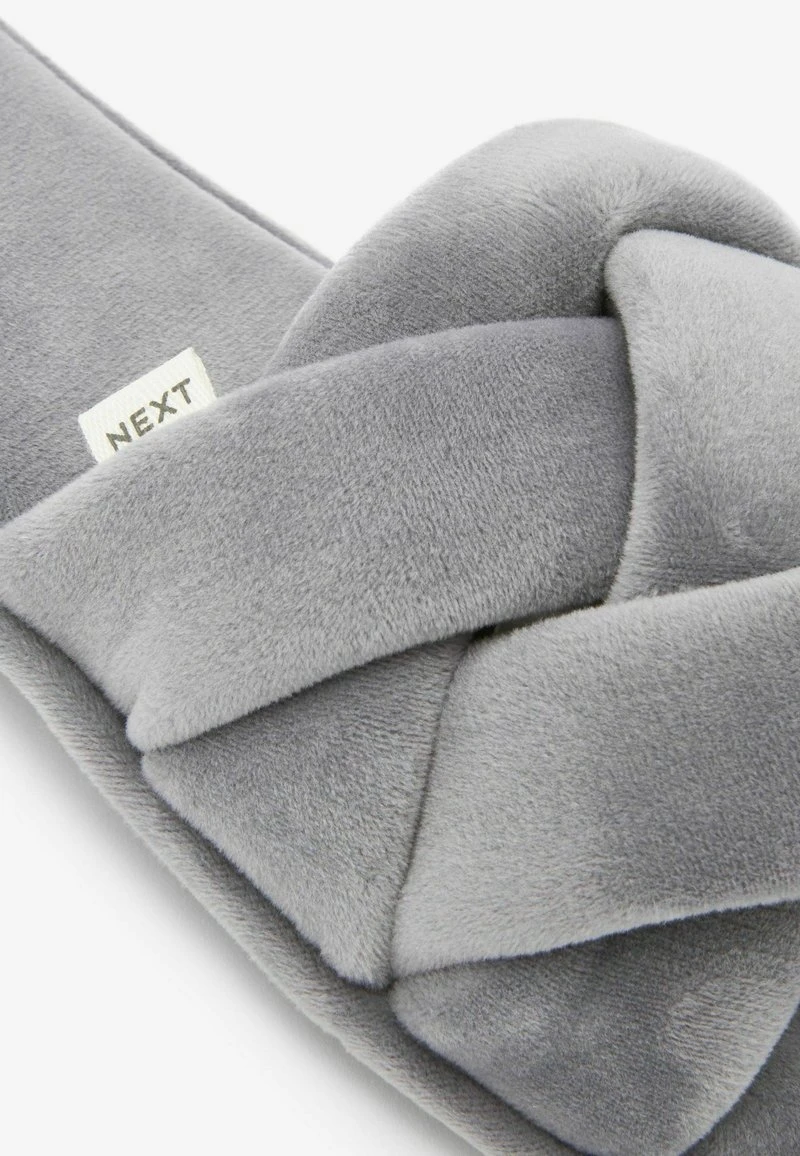 Next PLAIT SLIDER STANDARD - Hausschuh - Grey 4 Next PLAIT SLIDER STANDARD - Hausschuh - Grey – Bild 4