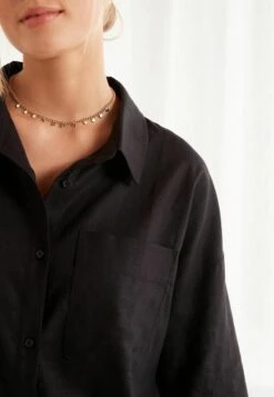 Next BLEND THROUGH - Hemdbluse - Black -Next 622afe2e2c1641a8a5a495d1402bd3c0