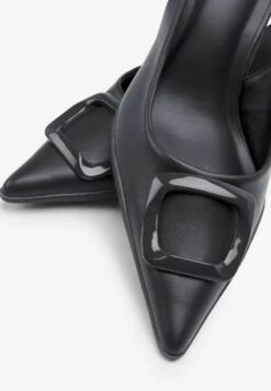 Next FOREVER COMFORT HARDWARE SLINGBACK KITTEN - Pumps - Black -Next 62a6f9c7771b4f30a5f3491d48666b88