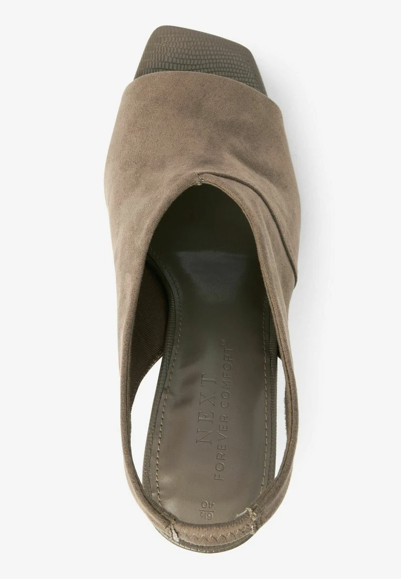 Next FOREVER COMFORT HIGH HEEL SLINGBACK STANDARD - High Heel Peeptoe - Mink Brown 3 Next FOREVER COMFORT HIGH HEEL SLINGBACK STANDARD - High Heel Peeptoe - Mink Brown – Bild 3
