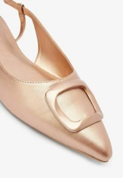 Next FOREVER COMFORT STANDARD - Sling-Ballerina - Rose Gold -Next 641d19508a6b4bc6a3d09bd351c40a87