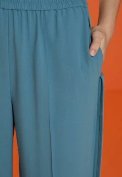 Next HIGH WAIST STANDARD - Stoffhose - Blue -Next 64f968d09d64427dae8ce8a7d6169fb8