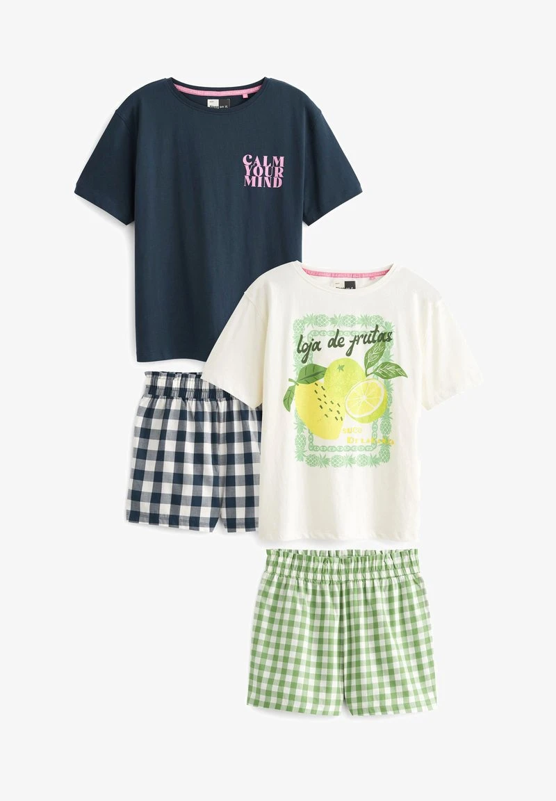 Next SET 2 PACK - Nachtwäsche Set - Blue/green Check 5 Next SET 2 PACK - Nachtwäsche Set - Blue/green Check – Bild 5