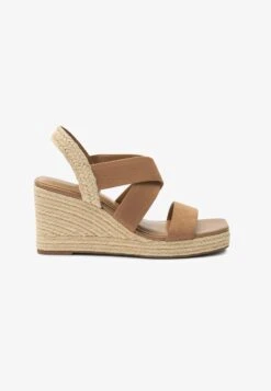 Next FOREVER COMFORT CROSS-OVER - High Heel Sandalette - Tan Brown -Next 65d36b2ffdce41b383447844d7fb44a7 1