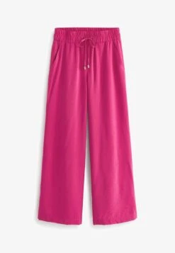 Next WIDE LEG STANDARD - Stoffhose - Pink -Next 6796dd5cff0f4dce9b314e310c6c8cd4