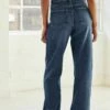 Next WIDE LEG STANDARD - Jeans Relaxed Fit - Dark Blue