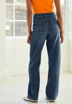 Next WIDE LEG STANDARD - Jeans Relaxed Fit - Dark Blue