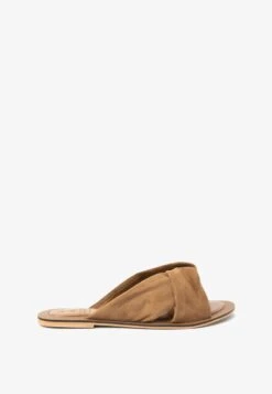 Next REGULAR - Pantolette Flach - Tan Brown -Next 67ecc093fe26403a9cd2a782485399a9