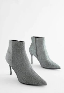 Next FOREVER COMFORT POINT TOE - High Heel Stiefelette - Shimmer -Next 6855fb7f76324fae83a57ff22f1070ad