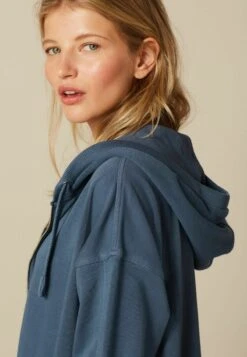 Next ELEVATED ZIP THROUGH STANDARD - Sweatjacke - Indigo Blue -Next 69e8924a2fc841e68506434305449520