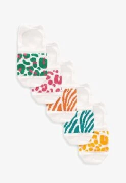 Next 4 PACK - Füßlinge - White Pastel -Next 6c6108dffea143ea8eb5ee177e447c50