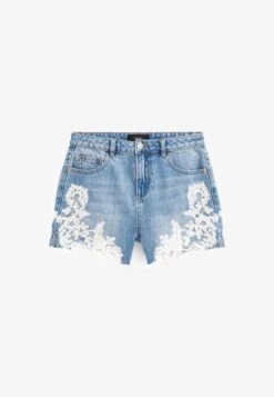 Next LACE DETAIL - Jeans Shorts - Blue -Next 6cdcf6c535944f25a0d6c779c9e7a5b1
