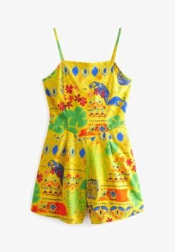 Next STRAPPY CAMI STANDARD - Jumpsuit - Navy Blue Palm Print -Next 6cf01eca33134e8da49ff53962499f71