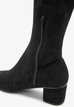 Next FOREVER COMFORT SOCK BLOCK HEEL KNEE HIGH REGULAR/WIDE FIT - Stiefel - Black -Next 6dfccc80724144eb9b0511a2f5dc5241