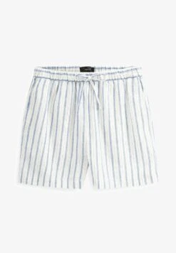 Next STRIPE ELASTICATED PULL ON - Shorts - Blue -Next 6efa655ef4e44a2c94865d5201bb8755