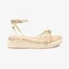 Next FOREVER COMFORT KNOT DETAIL STANDARD - Keilsandalette - Gold