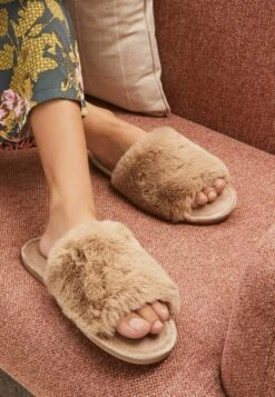 Next SLIDER STANDARD - Hausschuh - Camel Brown