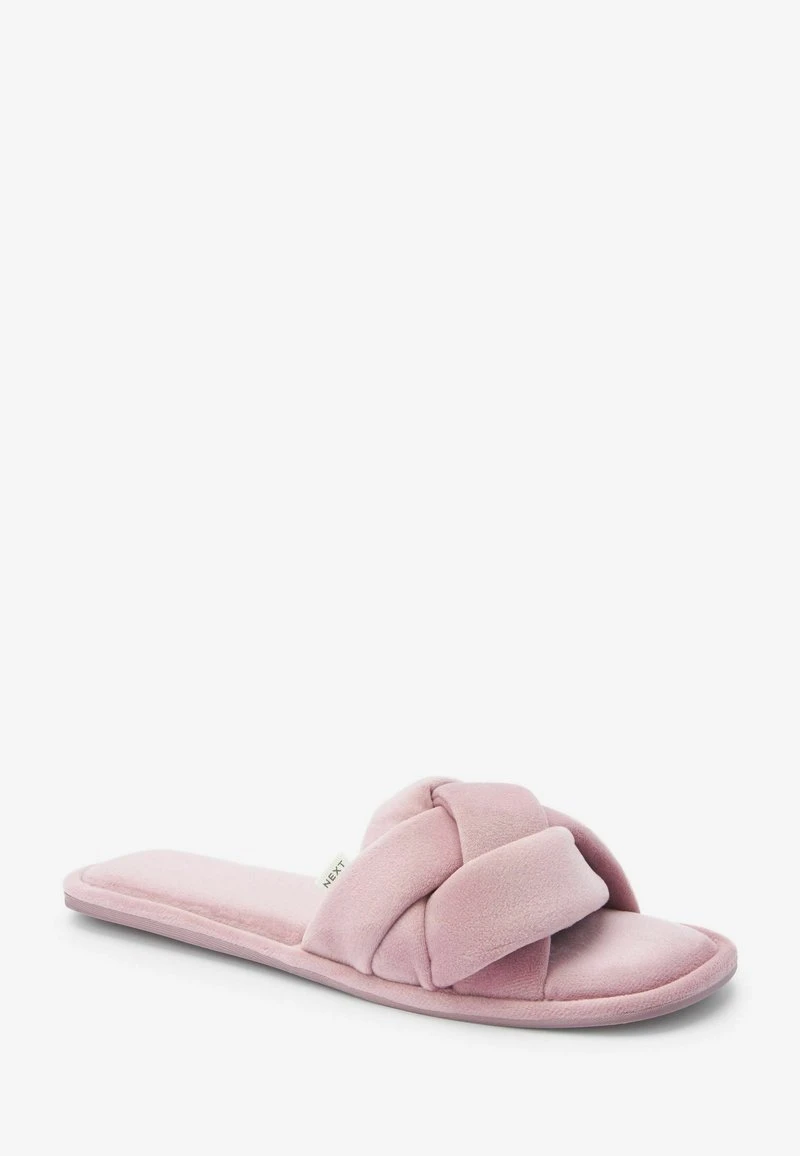 Next PLAIT SLIDER STANDARD - Hausschuh - Pink 2 Next PLAIT SLIDER STANDARD - Hausschuh - Pink – Bild 2