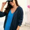 Next LIGHTWEIGHT SUMMER THROUGH STANDARD - Sweatjacke - Navy Blue