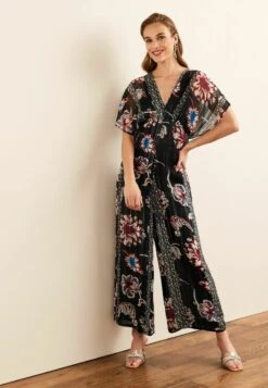 Next Jumpsuit - Navy Blue Sparkle Floral -Next 719f4c4385a8402e8402c402c827d79f 1