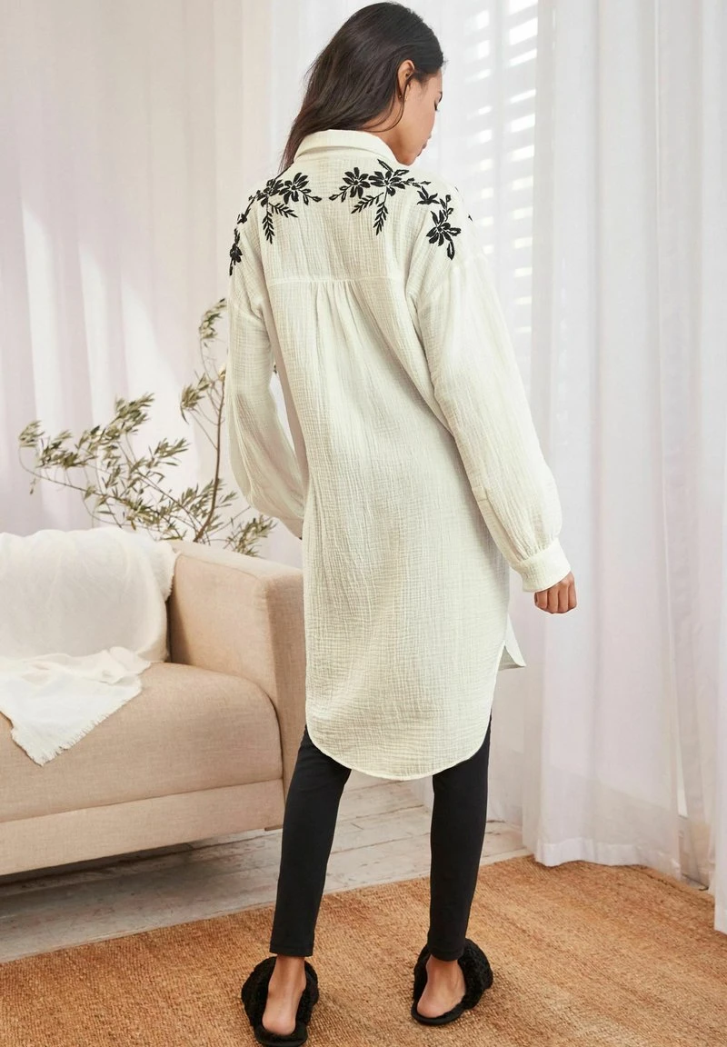 Next EMBROIDERY STANDARD - Nachthemd - White 2 Next EMBROIDERY STANDARD - Nachthemd - White – Bild 2