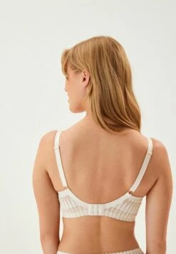 Next GRAPHIC NON PAD PLUNGE DD NON PAD PLUNGE - Bügel BH - Cream -Next 72b19474a33044079a716a0d489ddef3