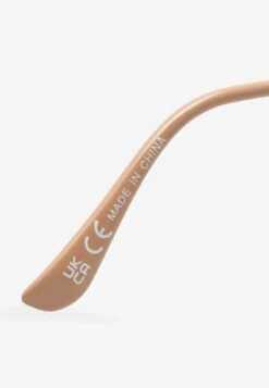 Next ROUND METAL FRAME STANDARD - Sonnenbrille - Mink Ecru -Next 736eed5ba3454471903b8e967500bfc3