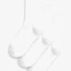 Next ARCH SUPPORT ANKLE 3 PACK STANDARD - Socken - White Ribbed