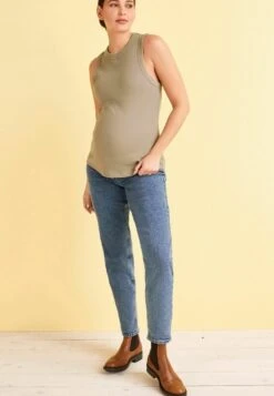 Next MATERNITY RACER - Top - Taupe Brown -Next 74152ca3c1804aac939415f97317f6f7