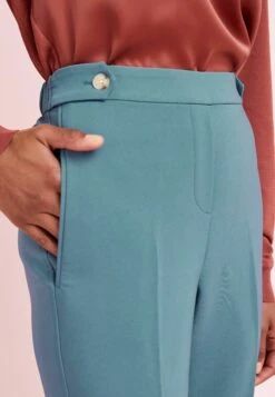 Next TAILORED TURNUP TAPER STANDARD - Stoffhose - Blue -Next 75351ee175b245fab4e7f31b59e3a31d