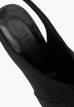 Next FOREVER COMFORT HIGH HEEL SLINGBACK STANDARD - High Heel Peeptoe - Black -Next 7566caf0616c4dda9415c3949927f5ae