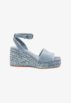 Next FOREVER COMFORT RAFFIA - Espadrille - Blue -Next 75803ea6ef2e4d599e9ac2b252b4bf56