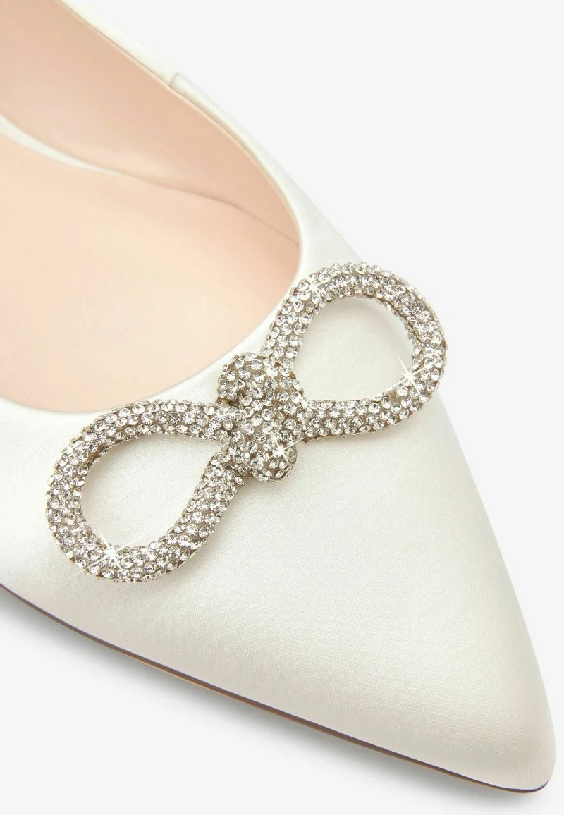 Next FOREVER COMFORT WEDDING SPARKLY BOW - Sling-Ballerina - Ivory White 4 Next FOREVER COMFORT WEDDING SPARKLY BOW - Sling-Ballerina - Ivory White – Bild 4