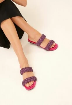 Next FOREVER COMFORT JEWELLED STANDARD - Pantolette Flach - Pink