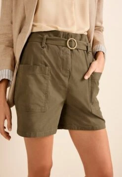 Next BELTED STANDARD - Shorts - Khaki Green -Next 761db72fa2fd460695c94adbd526c82c