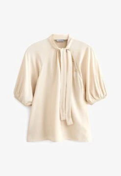 Next SHORT SLEEVE STANDARD - Bluse - Cream Floral -Next 76317bf670654d33974931b49a5edc5c