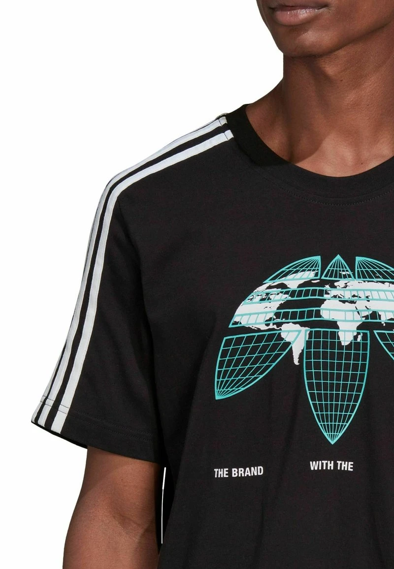 Next CAPPED SLEEVE WITH - T-Shirt Print - Blue Chambray 3 Next CAPPED SLEEVE WITH - T-Shirt Print - Blue Chambray – Bild 3