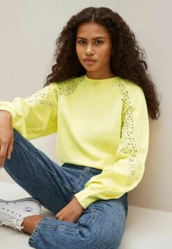 Next DETAIL STANDARD - Sweatshirt - Yellow -Next 7878b713bd9b443e8466fa830085510e