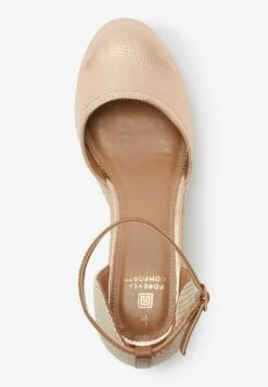 Next FOREVER COMFORT® CLOSED TOE STANDARD - Keilpumps - Rose Gold -Next 79aa9bc898934933b7dca98447b4fe66